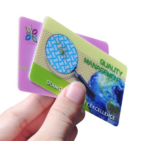 3D PVC Card, Lenticular Business/Membership/Access/Souvenir 